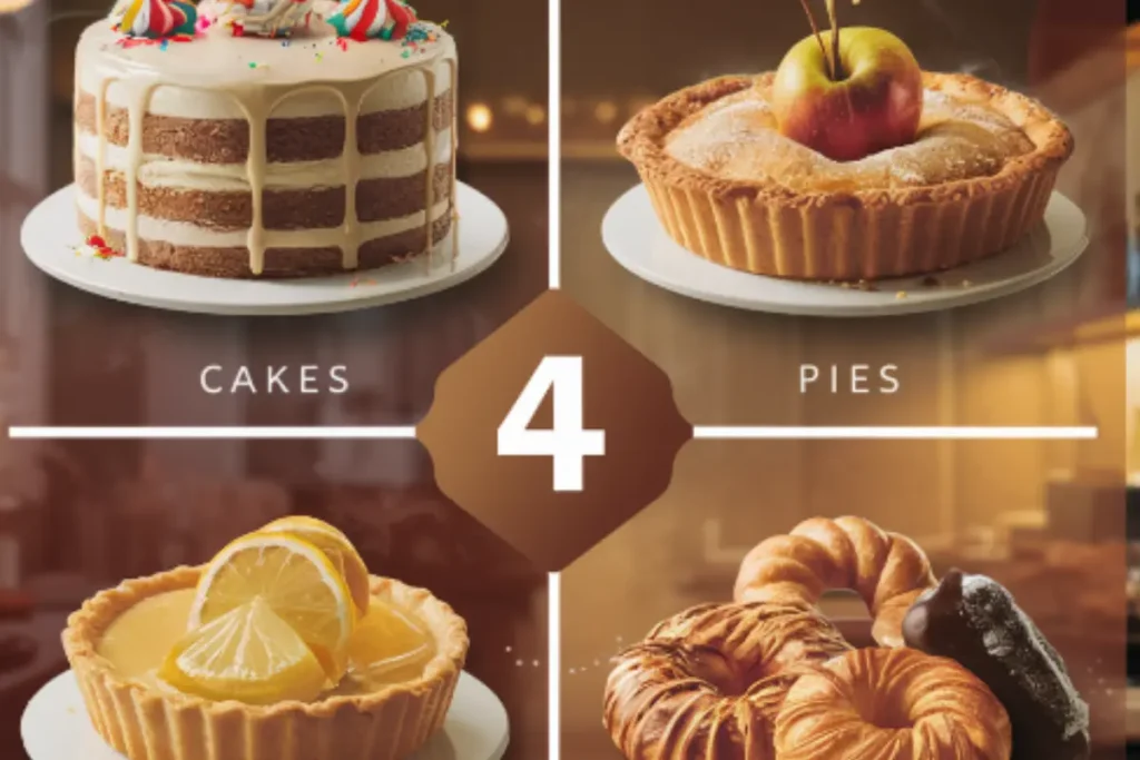 The best 4 Types of Desserts?