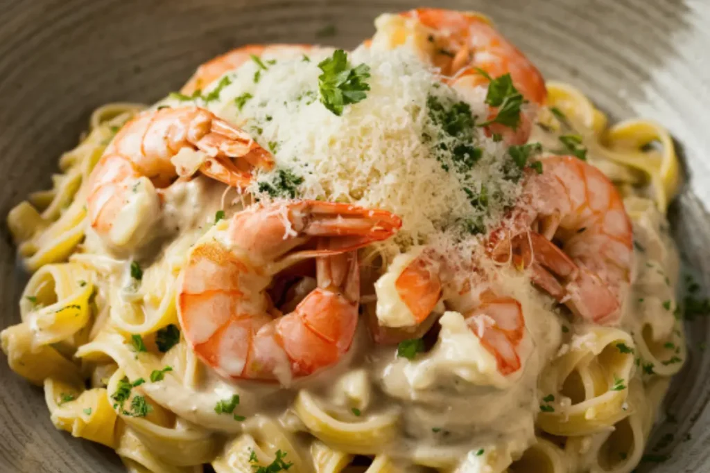  how to cook shrimp alfredo pasta