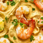 Best shrimp Alfredo